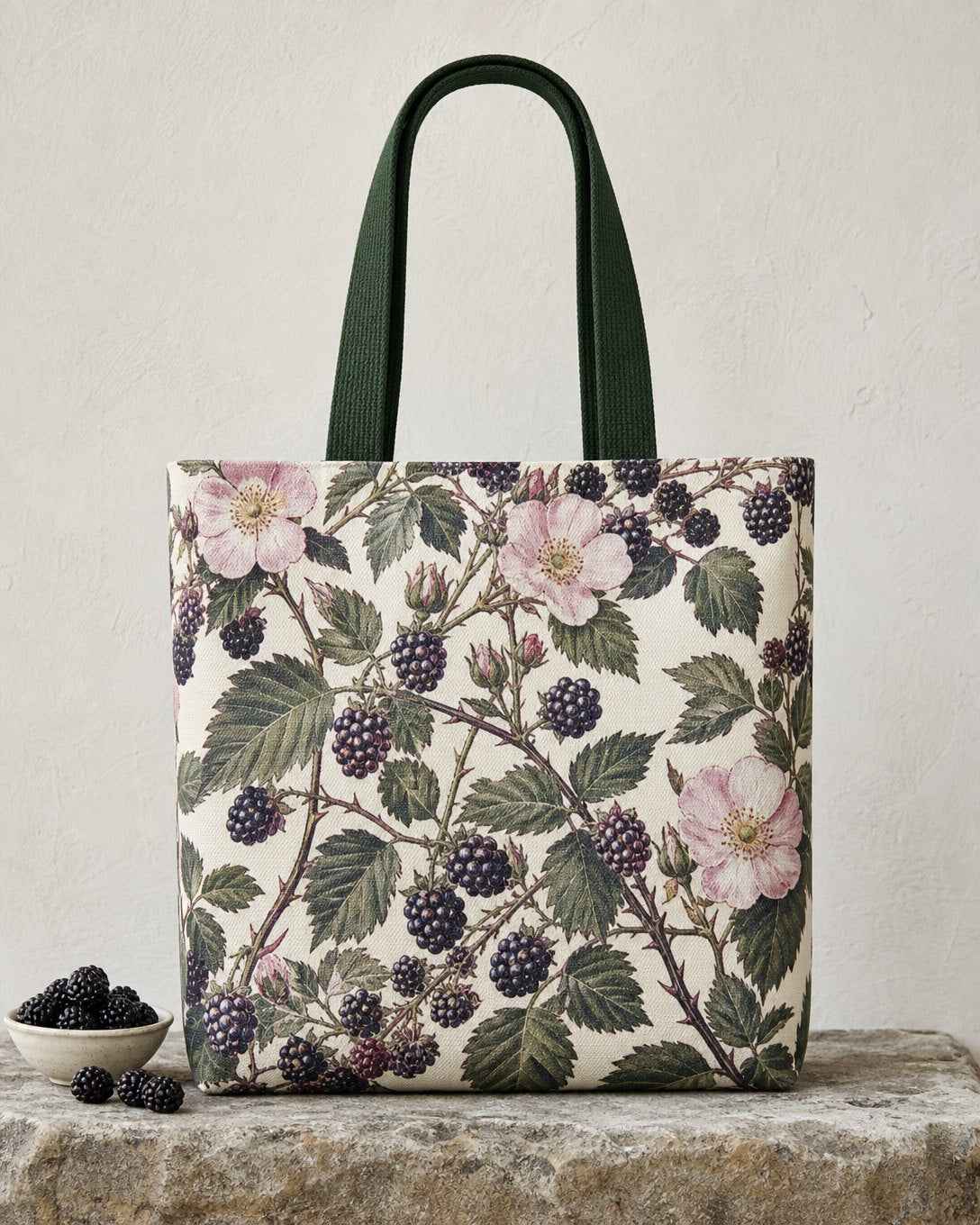 Bramble Rose Tote Bag, image 1