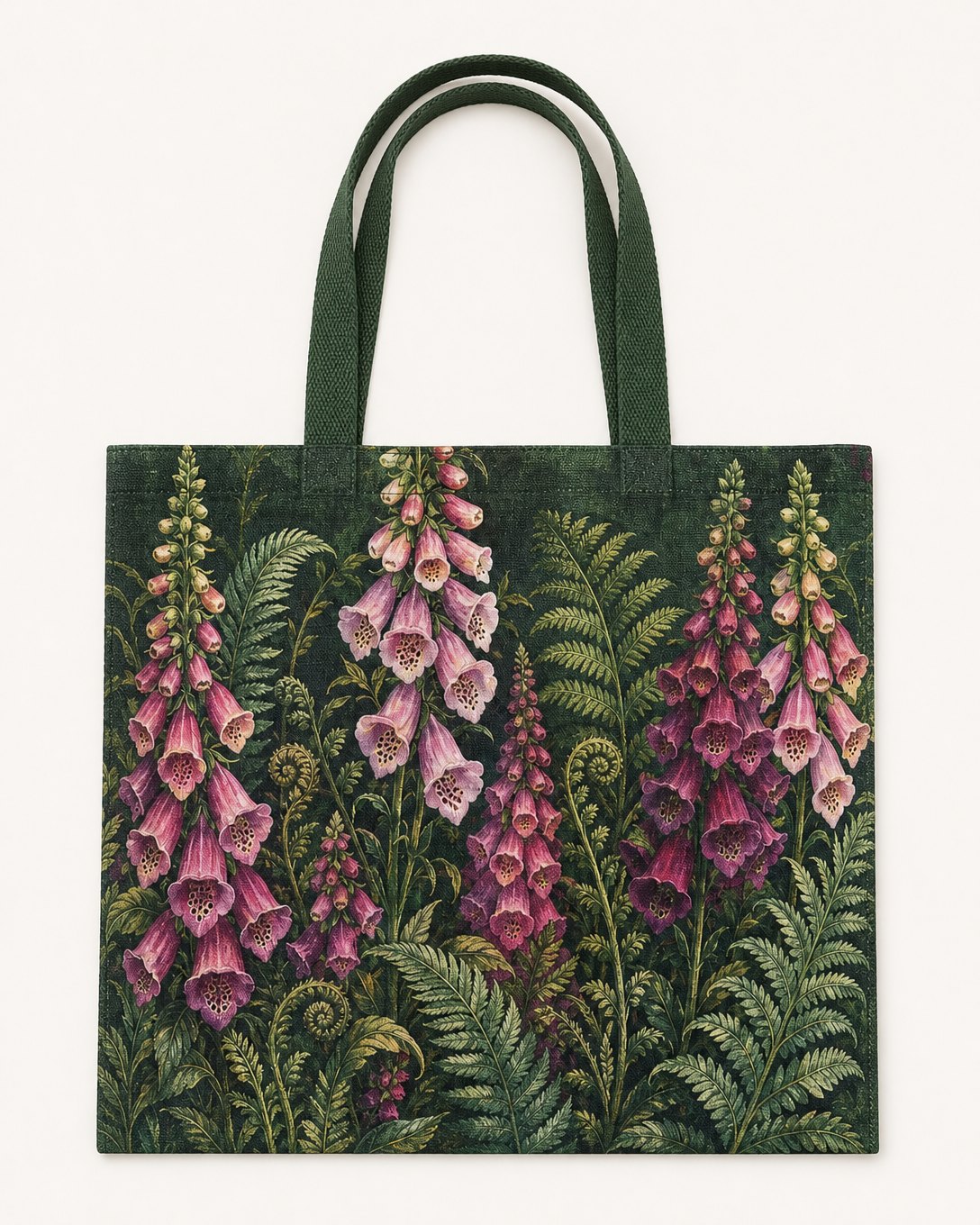 Foxglove Dell Tote Bag, image 2