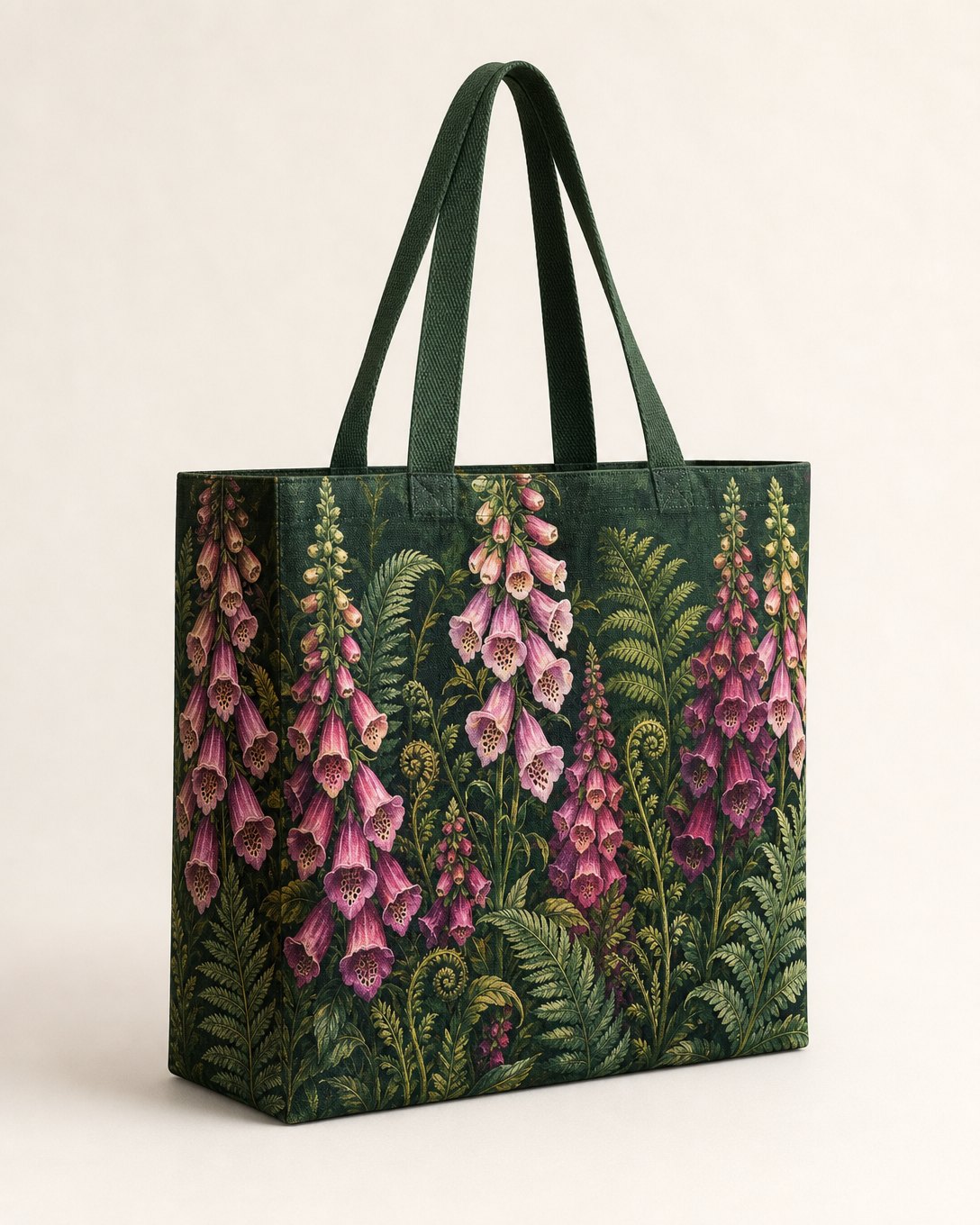 Foxglove Dell Tote Bag, image 3