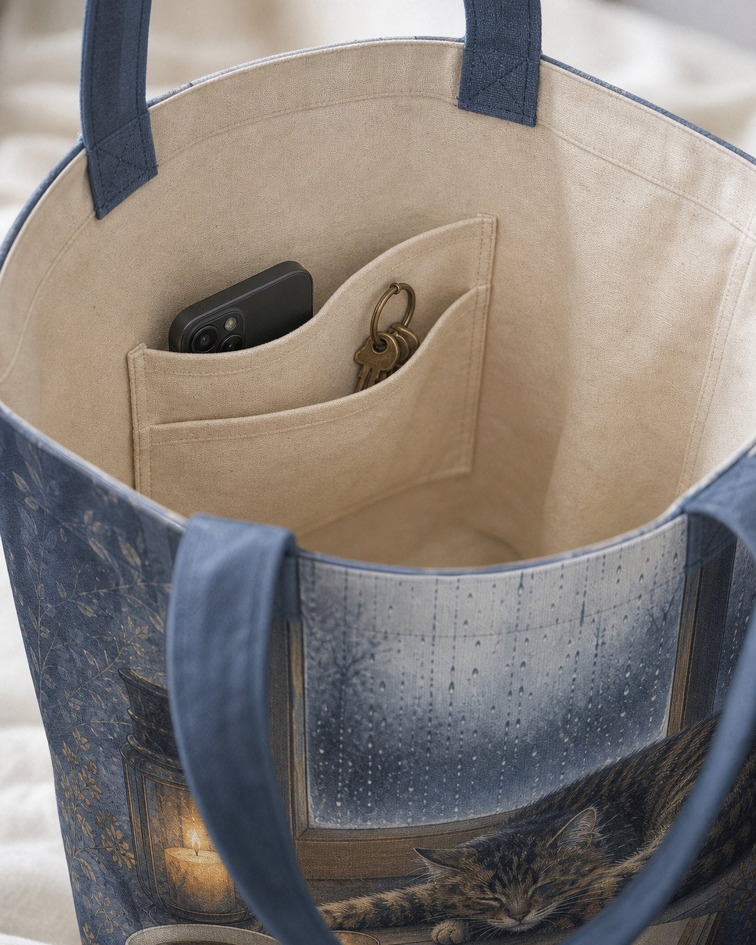 Rainy Chapter Tote Bag, image 4