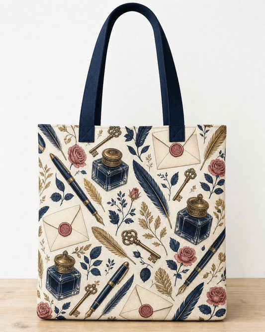 Writing Desk Tote Bag, image 1