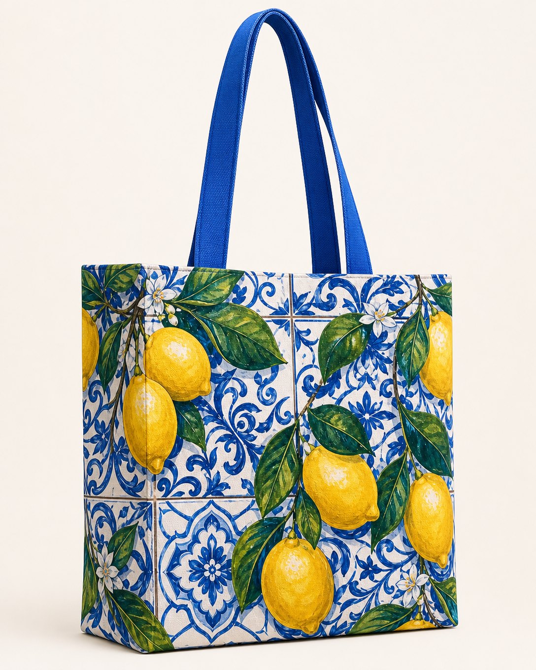 Amalfi Lemons Tote Bag, image 3