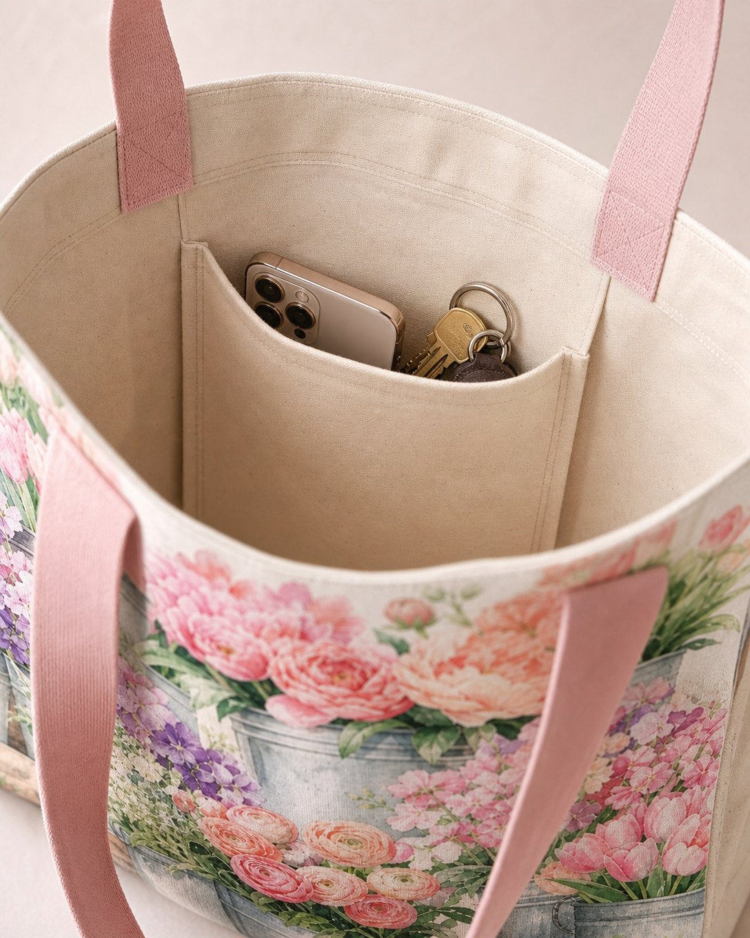 Flower Stall Tote Bag, image 4