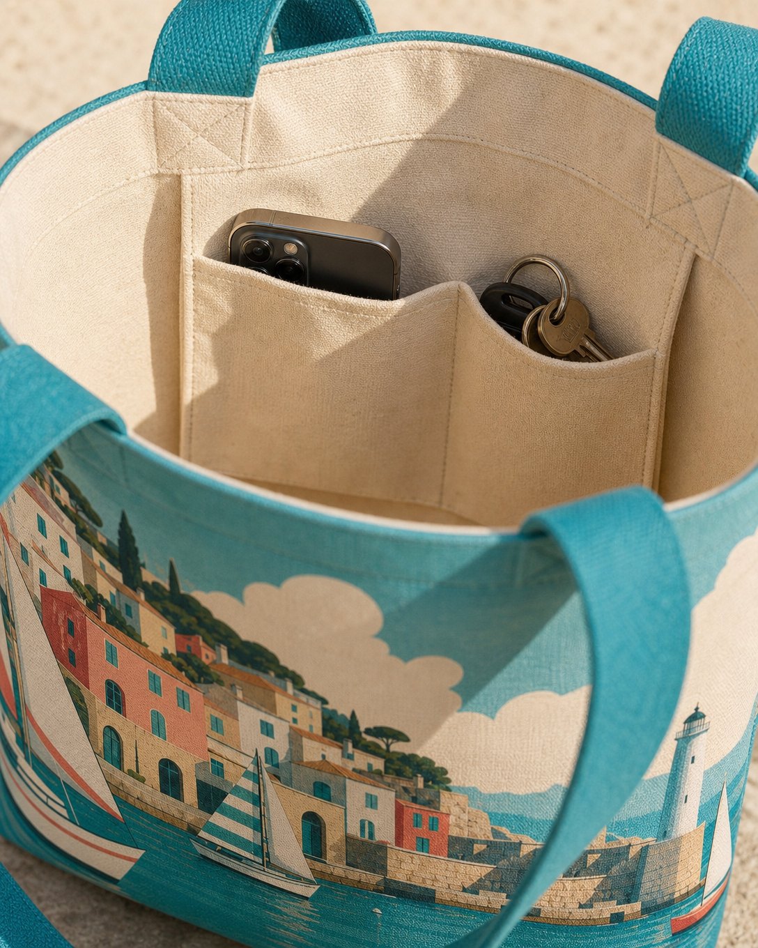 Harbour Village Tote Bag, image 4