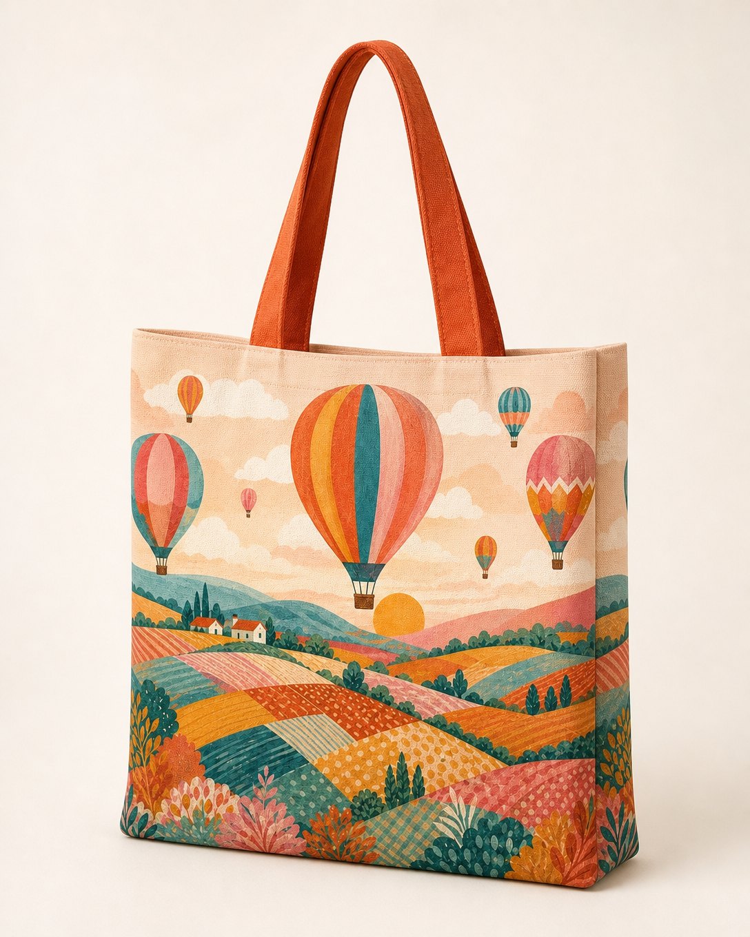 Balloon Morning Tote Bag, image 3