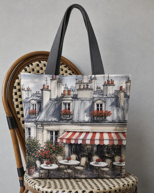 Paris Rooftops Tote Bag, image 1
